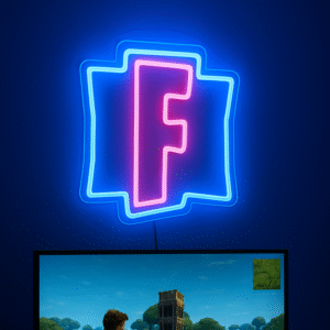 neon fortnite led